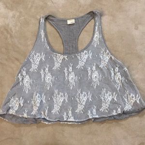 Daytrip lace detail tank top